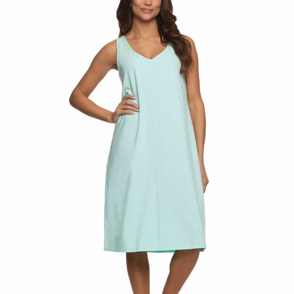Gray / Blue Felina Ladies' Sleep Dress, 2-pack - Picture 3 of 7